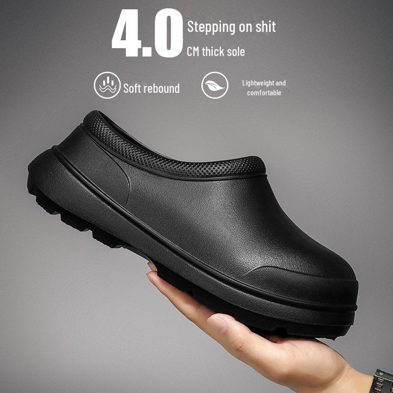 Дышащая водонепроницаемая кухонная обувь - удобная маслостойкая рабочая обувь для мужчин и женщин, черная 37/38
Дышащая водонепроницаемая кухонная обувь - удобная маслостойкая рабочая обувь для мужчин и женщин, черная 37/38