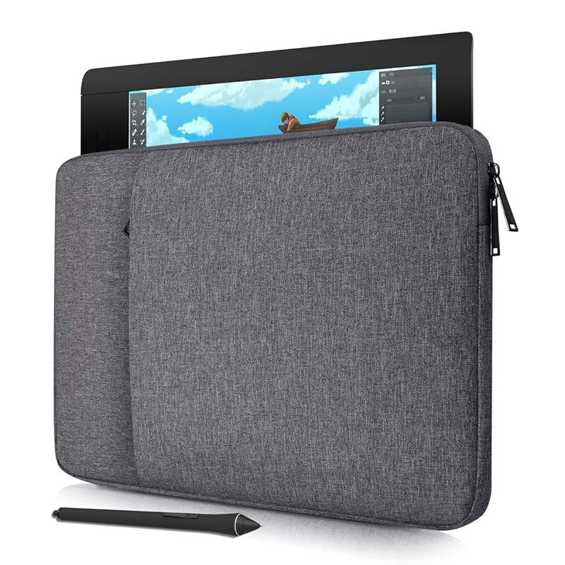 Huion Waterproof Drawing Tablet Sleeve Case for KAMVAS Pro 16, Wacom Cintiq 16, and Intuos Pro Large PTH860 - Carrying Case (Space Gray)
Huion Waterproof Drawing Tablet Sleeve Case for KAMVAS Pro 16, Wacom Cintiq 16, and Intuos Pro Large PTH860 - Carrying Case (Space Gray)