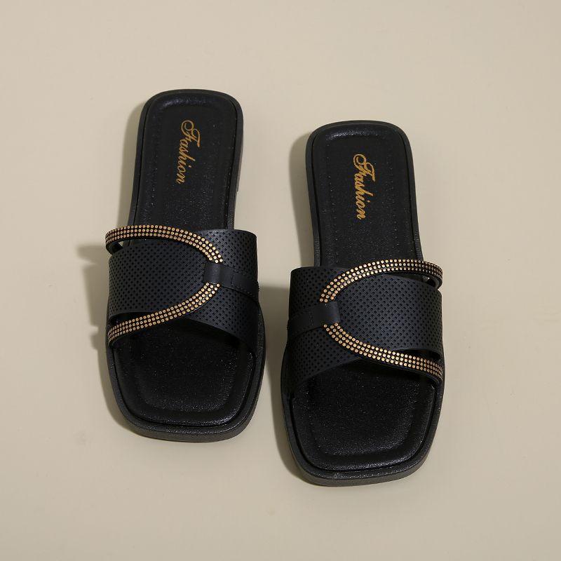 Туфли с квадратным носком для женщин, уличные плоские шлепанцы, оригинальные сандалии, сандалии H нового стиля, элегантные и модные, уникальные женские тапочки 38-39
Туфли с квадратным носком для женщин, уличные плоские шлепанцы, оригинальные сандалии, сандалии H нового стиля, элегантные и модные, уникальные женские тапочки 38-39