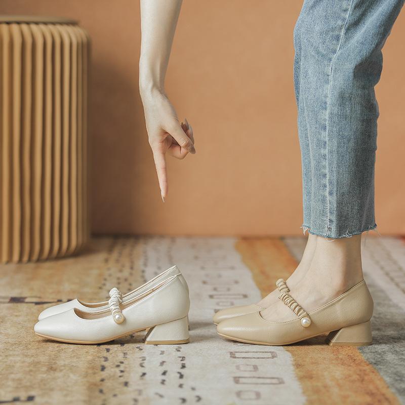 Leather flat for Huizhou women s shoes Su Yinyin same shoes thick heel spring new square head Mary Jane shoes 40 абрикосовий
Leather flat for Huizhou women s shoes Su Yinyin same shoes thick heel spring new square head Mary Jane shoes 40 абрикосовий
