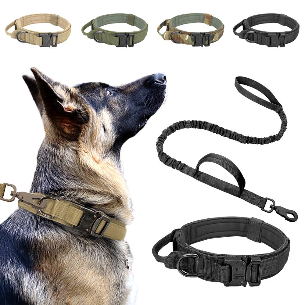 Tactical Dog Collar Military Adjustable Duarable Nylon Lead For Medium Large Walking Training Pet Accessory Breakaway Leash Rope M collar(36-48cm)
Tactical Dog Collar Military Adjustable Duarable Nylon Lead For Medium Large Walking Training Pet Accessory Breakaway Leash Rope M collar(36-48cm)