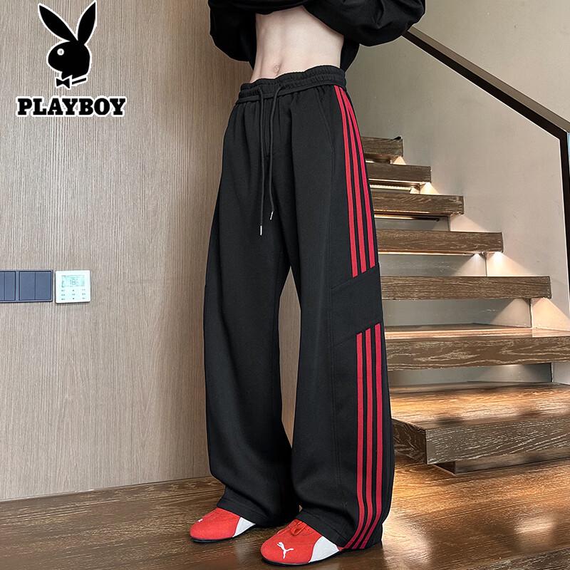 PLAYBOY Men s American High Street Three-Stripe Sweatpants M
PLAYBOY Men s American High Street Three-Stripe Sweatpants M