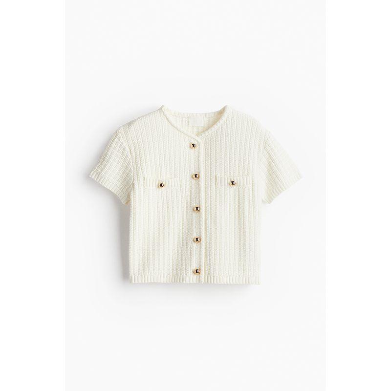 HM Женская одежда Вязаный Летний с круглым вырезом Удобный Однобортный Четкий Вязаный кардиган 1229075 Cream color 155/80
HM Женская одежда Вязаный Летний с круглым вырезом Удобный Однобортный Четкий Вязаный кардиган 1229075 Cream color 155/80