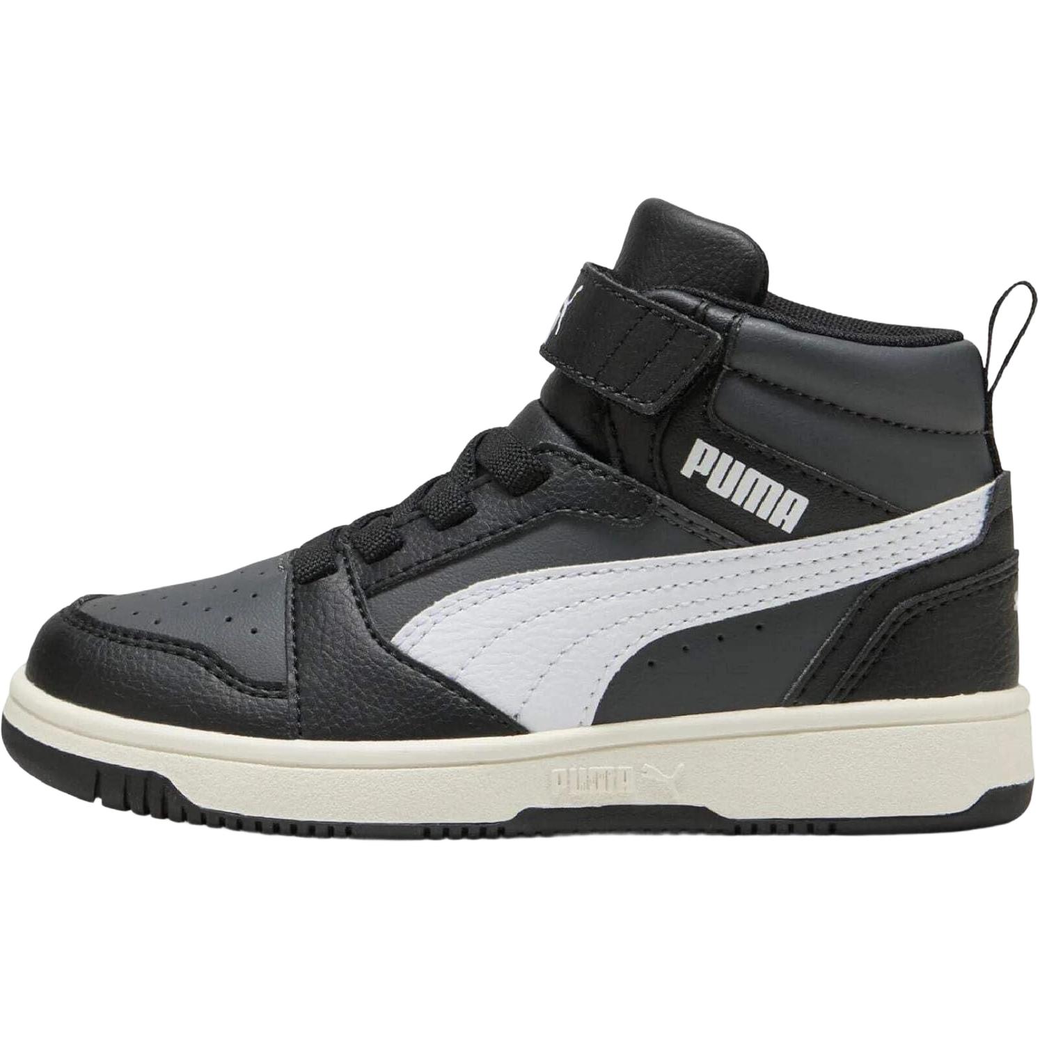 Puma Rebound V6 Synthetic Leather PS JR Comfortable Versatile Non-Slip Mid-Top Sneakers Kids sneakers Black 393832-29 28
Puma Rebound V6 Synthetic Leather PS JR Comfortable Versatile Non-Slip Mid-Top Sneakers Kids sneakers Black 393832-29 28