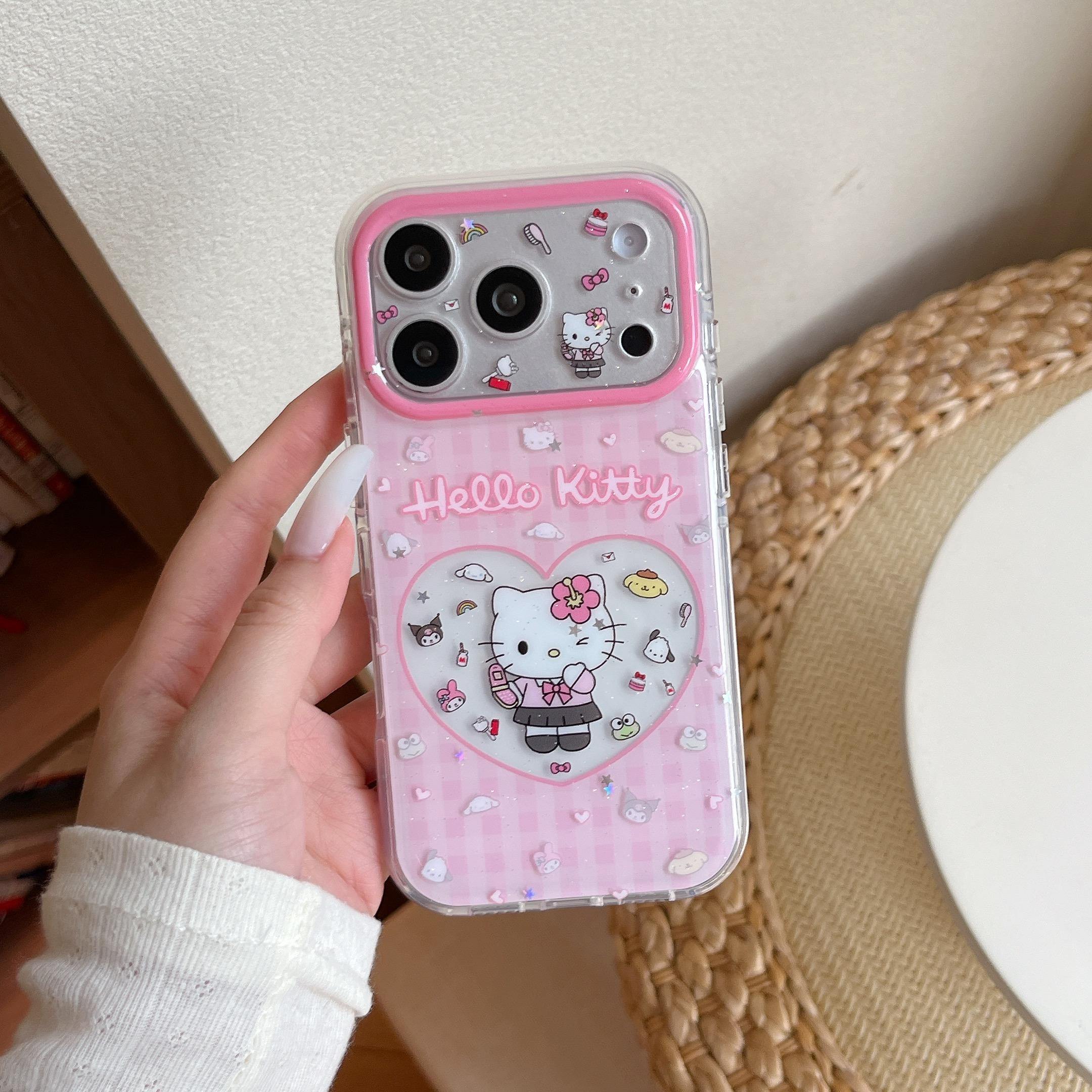 Luxury Pink Sanrio Love Kitty Cat Sale Phone Case For iPhone 17 Pro Max 15 Pro 16 Pro Max Shockproof Protective Cute Cover iPhone17 розовый
Luxury Pink Sanrio Love Kitty Cat Sale Phone Case For iPhone 17 Pro Max 15 Pro 16 Pro Max Shockproof Protective Cute Cover iPhone17 розовый