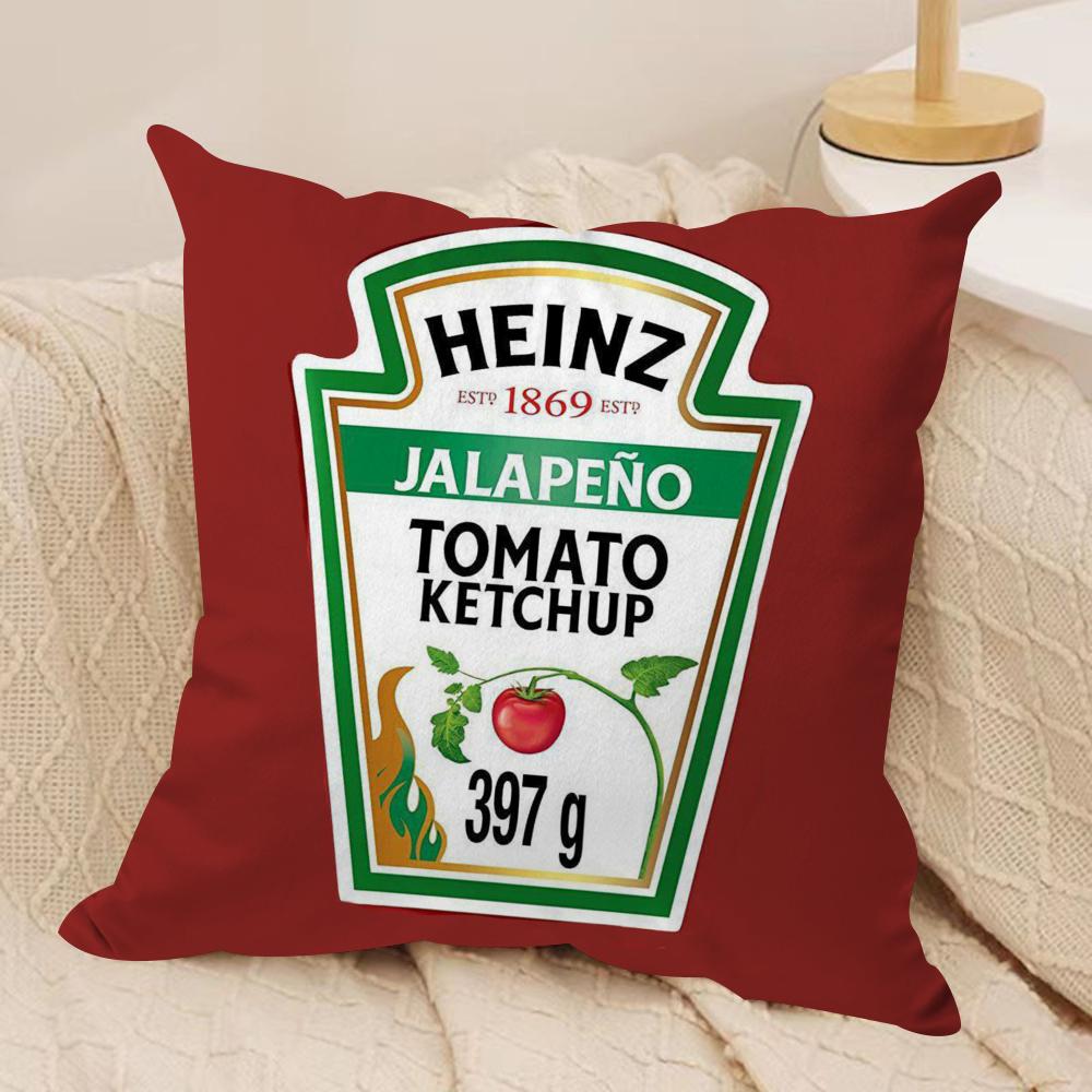 Funny Ketchup Label Cushion Cover Silky Short Plush DoubleSided Printed Pillow Case for Sofa All Seasons Home Decor Gift 30x30cm
Funny Ketchup Label Cushion Cover Silky Short Plush DoubleSided Printed Pillow Case for Sofa All Seasons Home Decor Gift 30x30cm