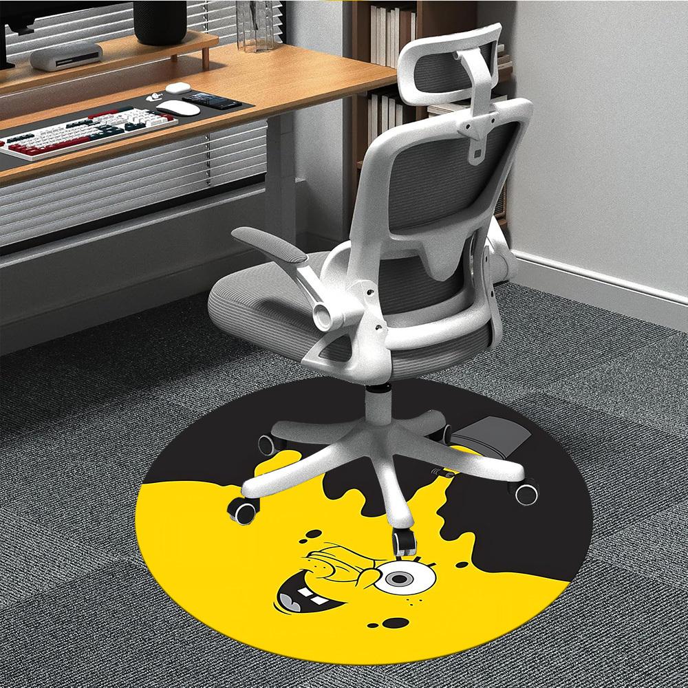 1pc Office Round Area Rug, Indoor Mat Suitable For Office, Under Office Chairs Bedroom Living Room Home Decor, Room Deco118 80cm by 80cm
1pc Office Round Area Rug, Indoor Mat Suitable For Office, Under Office Chairs Bedroom Living Room Home Decor, Room Deco118 80cm by 80cm