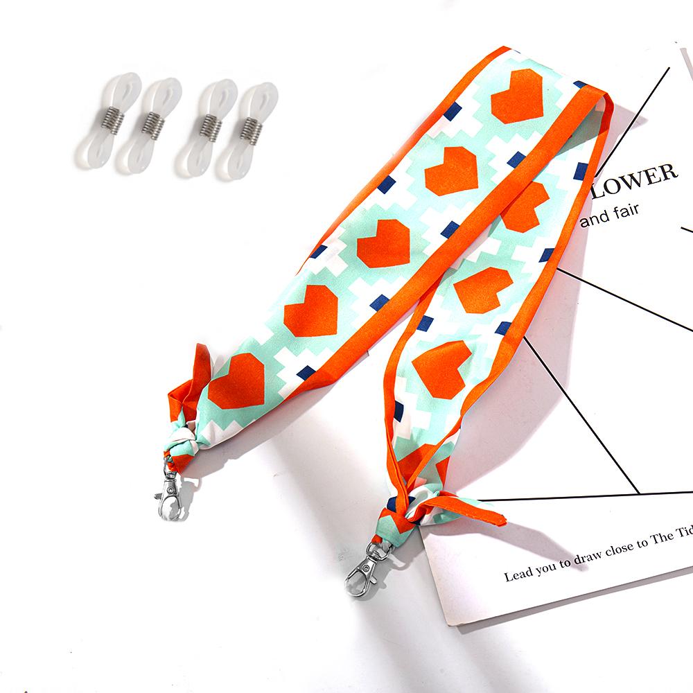 New Acrylic Nylon Rope Windproof Mask Chain Lanyard Printing Silk Scarf Glamour Glasses Chain Neck Strap Glasses Accessories
New Acrylic Nylon Rope Windproof Mask Chain Lanyard Printing Silk Scarf Glamour Glasses Chain Neck Strap Glasses Accessories