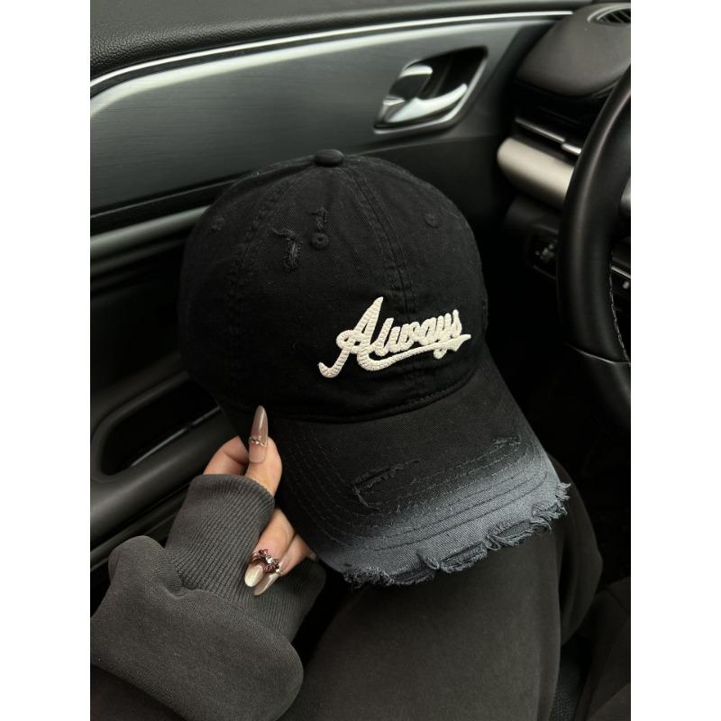 Рваная бордовая бейсболка женская ретро большой обхват головы универсальная кепка с буквенным принтом маленькая шляпа Adjustable чёрный
Рваная бордовая бейсболка женская ретро большой обхват головы универсальная кепка с буквенным принтом маленькая шляпа Adjustable чёрный