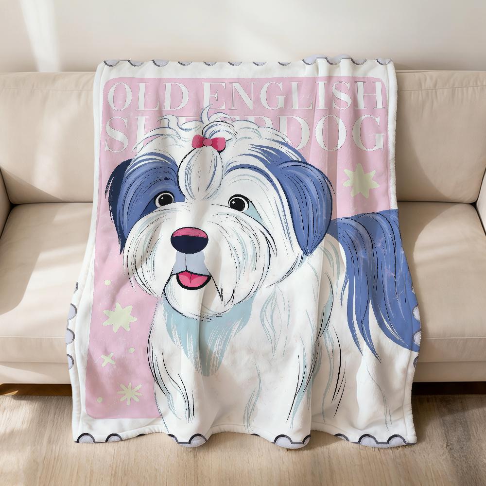 Cute Puppy Fashion Art kawaii dog Flannel soft warm plush blanket for sofa living room pet hogar bedroom gift home Car portable 75x90cm
Cute Puppy Fashion Art kawaii dog Flannel soft warm plush blanket for sofa living room pet hogar bedroom gift home Car portable 75x90cm