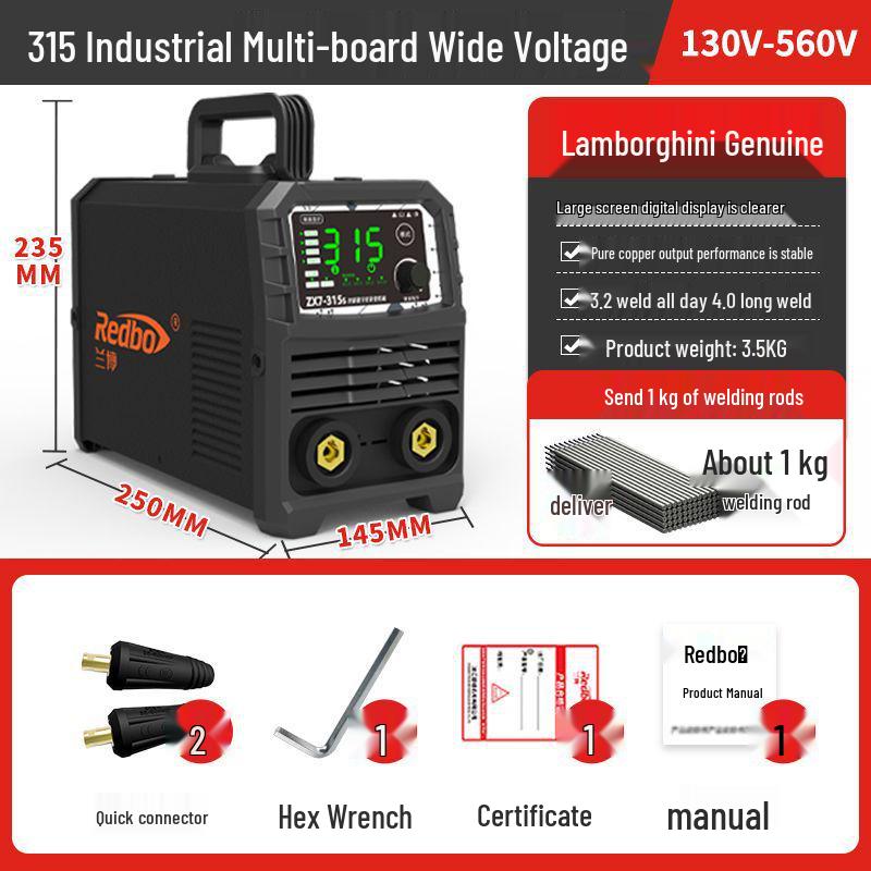 Lanbo ZX7-400T Dual Voltage Electric Welder, 220v/380v, High Power Smart Household Model
Lanbo ZX7-400T Dual Voltage Electric Welder, 220v/380v, High Power Smart Household Model