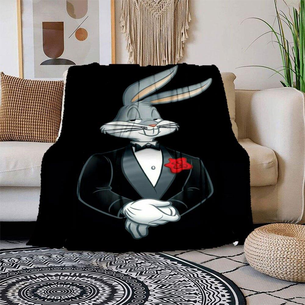 Bugs Bunny Tuxedo Costume for Men - Formal Suit with Rose Lapel PinBlanket Flannel Throw Blanket for Sofa, Bed, Travel, Camping, Office 100x150cm
Bugs Bunny Tuxedo Costume for Men - Formal Suit with Rose Lapel PinBlanket Flannel Throw Blanket for Sofa, Bed, Travel, Camping, Office 100x150cm