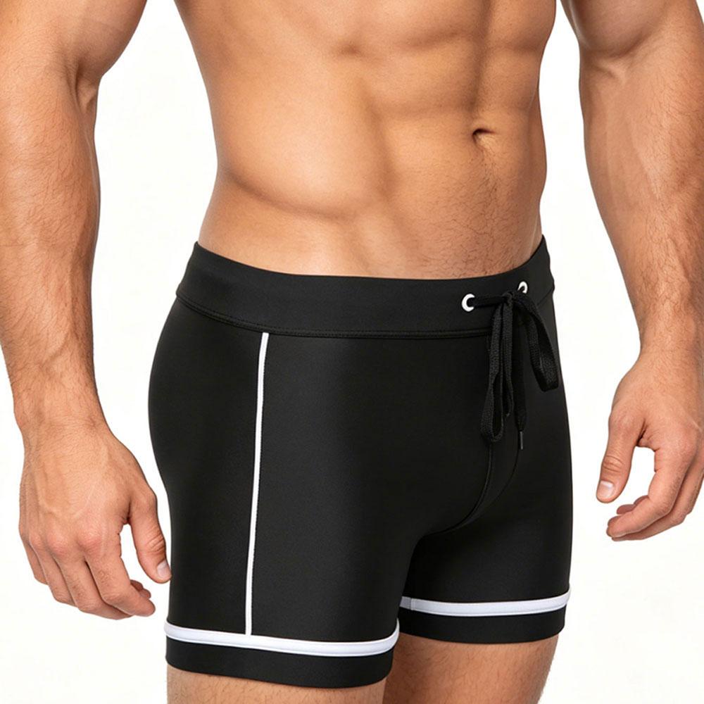 Mens Stylish Boxer Swim Shorts Sexy 3D Pouch Design Solid Contrast Trim Elastic Waist Quick Dry Swim Trunks For Men M чёрный
Mens Stylish Boxer Swim Shorts Sexy 3D Pouch Design Solid Contrast Trim Elastic Waist Quick Dry Swim Trunks For Men M чёрный