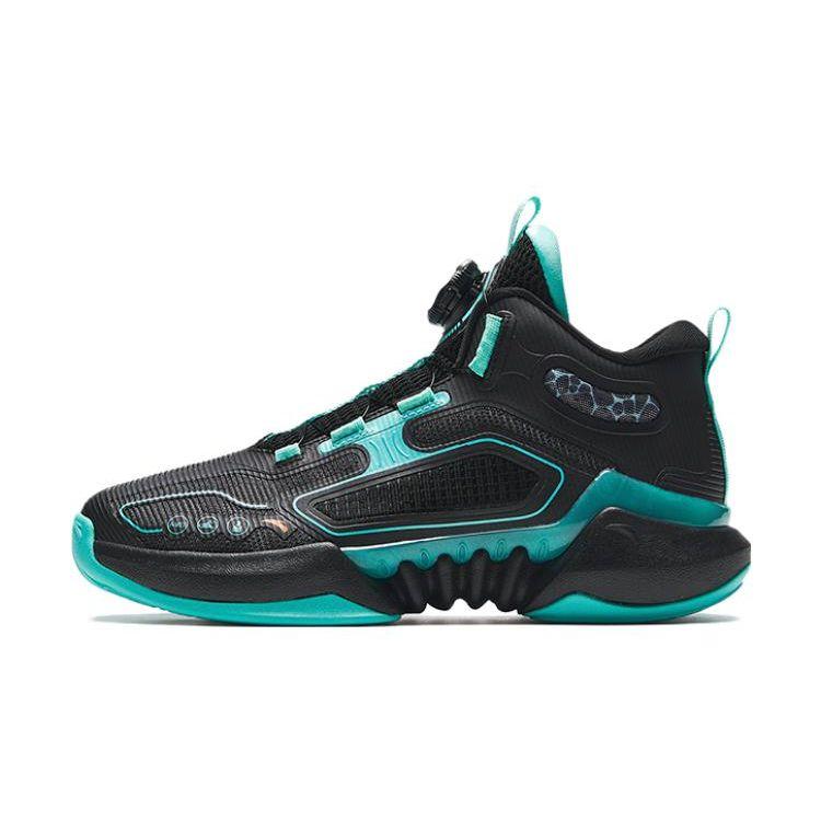 Anta Kids Shark Tooth Comfortable Non-Slip Durable Low-Top Basketball Shoes Kids basketball shoes Black Green 312331103-1 38
Anta Kids Shark Tooth Comfortable Non-Slip Durable Low-Top Basketball Shoes Kids basketball shoes Black Green 312331103-1 38