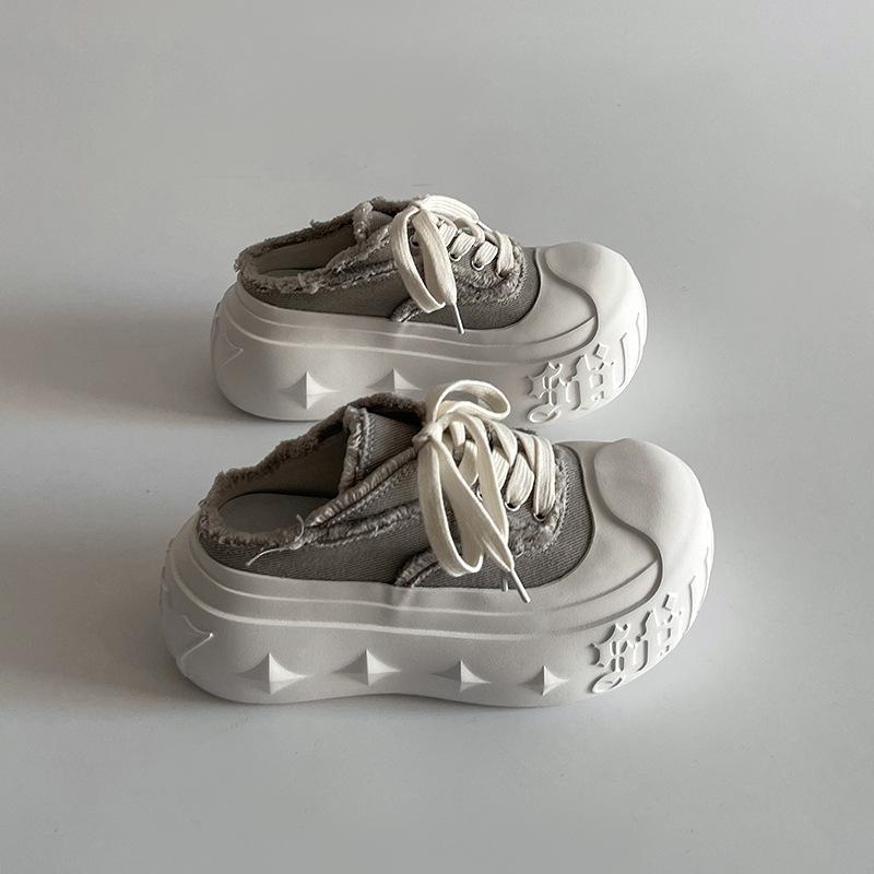 Весной и летом новые туфли на платформе со шнуровкой усиливают корейский пояс универсальная мода повседневная сумка из холста головные уборы полутапочки женские прилив 40 серый
Весной и летом новые туфли на платформе со шнуровкой усиливают корейский пояс универсальная мода повседневная сумка из холста головные уборы полутапочки женские прилив 40 серый