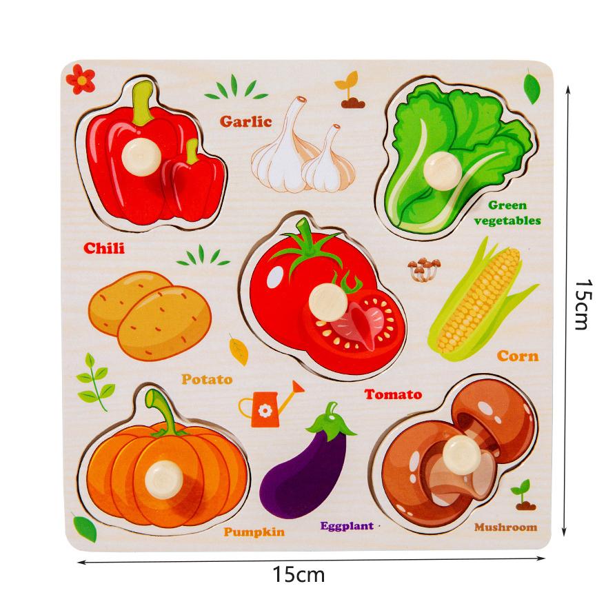 Children Wooden Puzzle Montessori Toys For Baby 1 to 2 3 Years Old Kids Hand Grab Board Educational Learning Matching Games
Children Wooden Puzzle Montessori Toys For Baby 1 to 2 3 Years Old Kids Hand Grab Board Educational Learning Matching Games