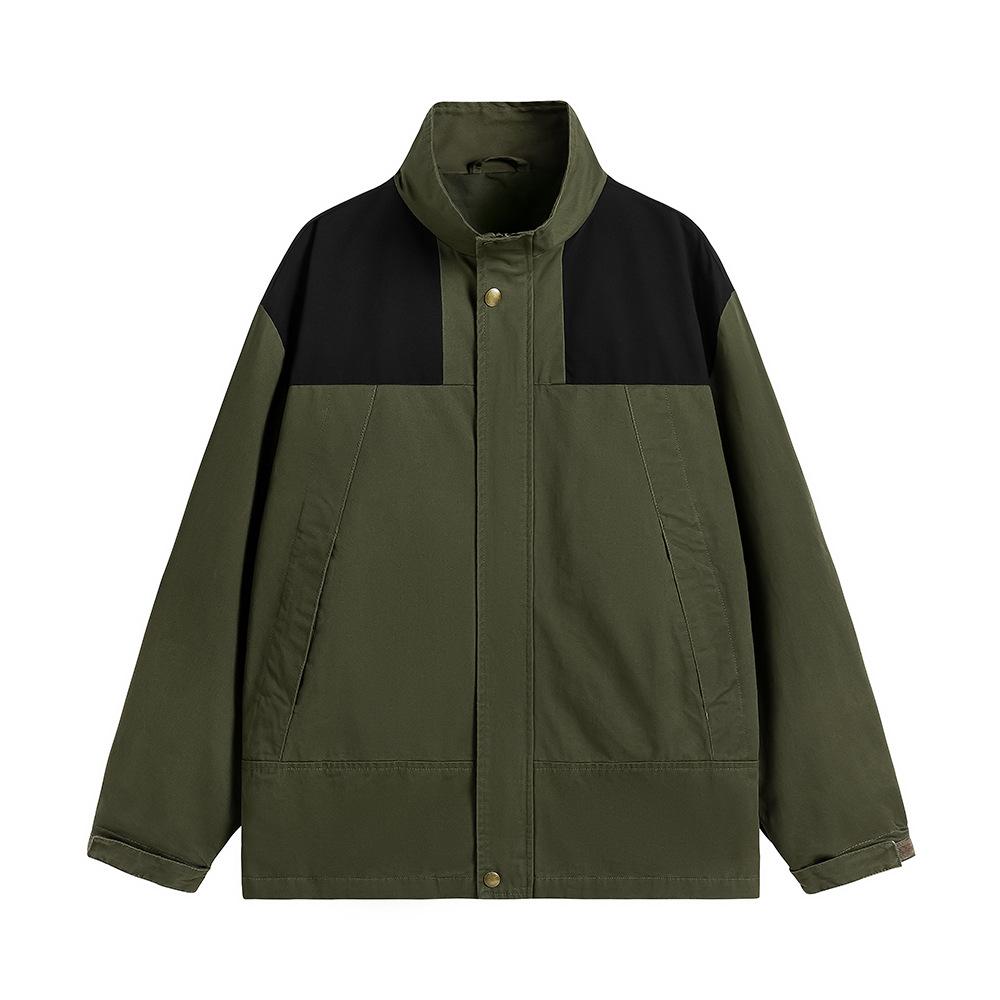 Spring and Autumn New Men s Charge Jacket Top Contrast Color Design Windproof Versatile Trendy Personality M
Spring and Autumn New Men s Charge Jacket Top Contrast Color Design Windproof Versatile Trendy Personality M