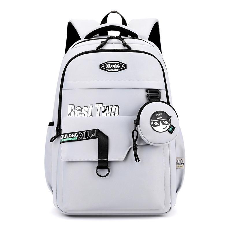 Stylish Lightweight Nylon Backpack For Students In Grey Blue Black Colors Ideal For School светло-серый
Stylish Lightweight Nylon Backpack For Students In Grey Blue Black Colors Ideal For School светло-серый