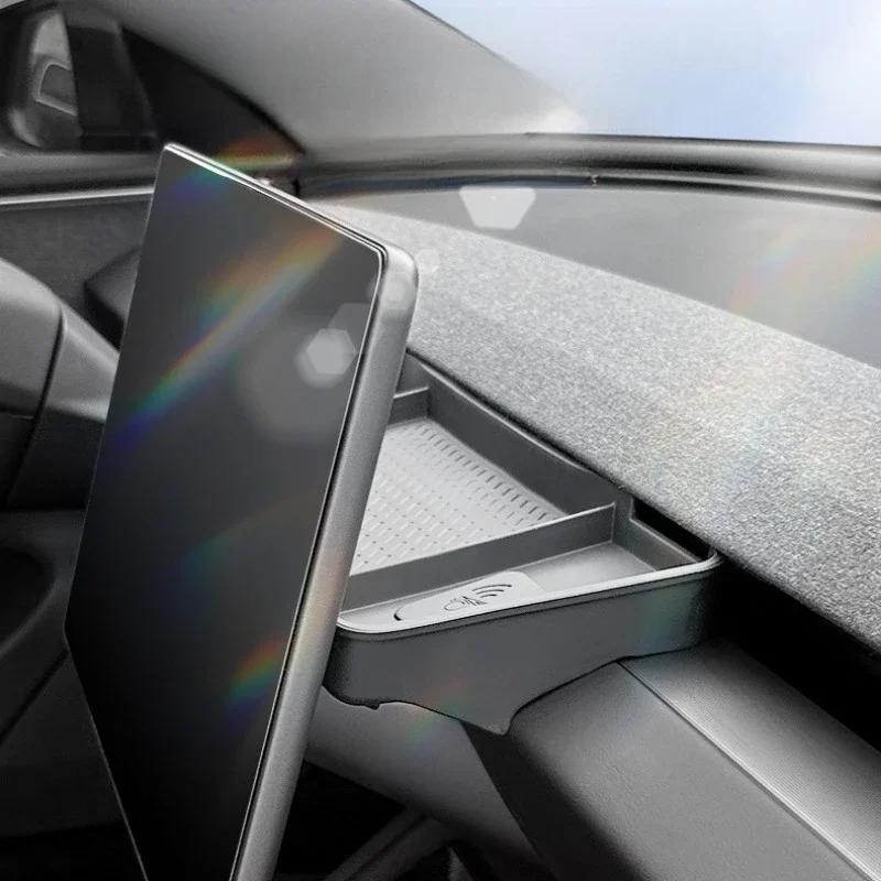 For Tesla New Model3 Highland 2024 Screen Rear Storage Box Hidden Srorage Tray ETC Bracket Tissue Box for Tesla Model3+ Interior
For Tesla New Model3 Highland 2024 Screen Rear Storage Box Hidden Srorage Tray ETC Bracket Tissue Box for Tesla Model3+ Interior