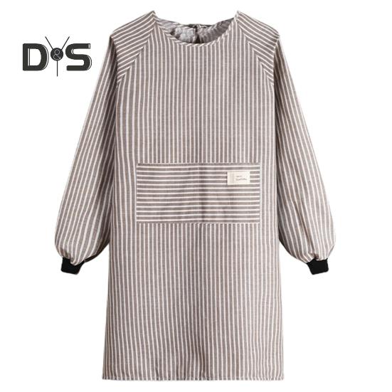 с большим карманным кухонным фартуком, водонепроницаемый практичный бытовой кухонный фартук с длинными рукавами серый
с большим карманным кухонным фартуком, водонепроницаемый практичный бытовой кухонный фартук с длинными рукавами серый