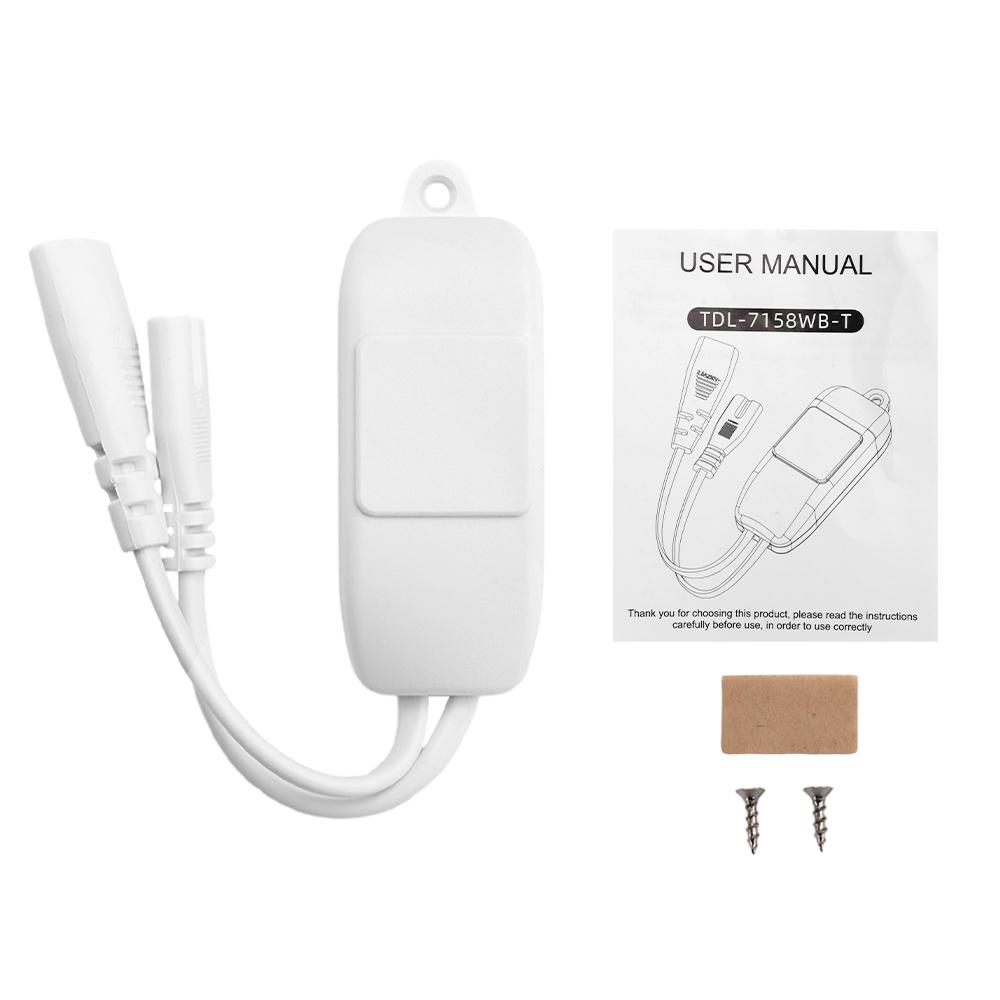 AC110V-240V Microwave Radar Sensor Switch Controller Human Body Induction Switch for 300W Smart Home T5 T8 Tube LED Light
AC110V-240V Microwave Radar Sensor Switch Controller Human Body Induction Switch for 300W Smart Home T5 T8 Tube LED Light