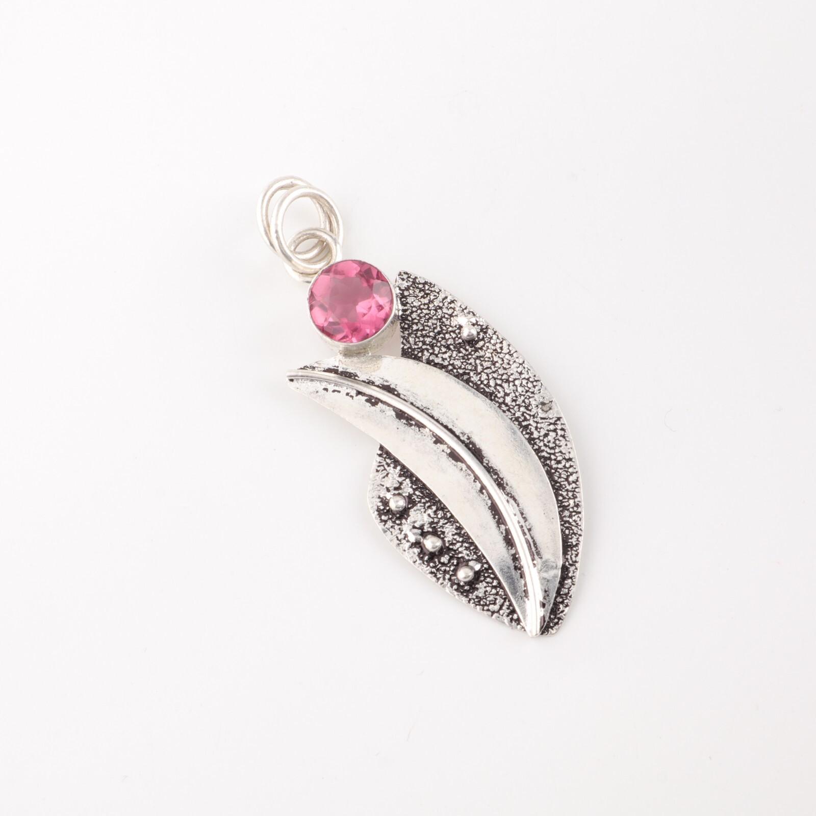 Pink Tourmaline Gemstone 925 Sterling Silver Jewelry Handmade Statement Pendant PP-36-14
Pink Tourmaline Gemstone 925 Sterling Silver Jewelry Handmade Statement Pendant PP-36-14