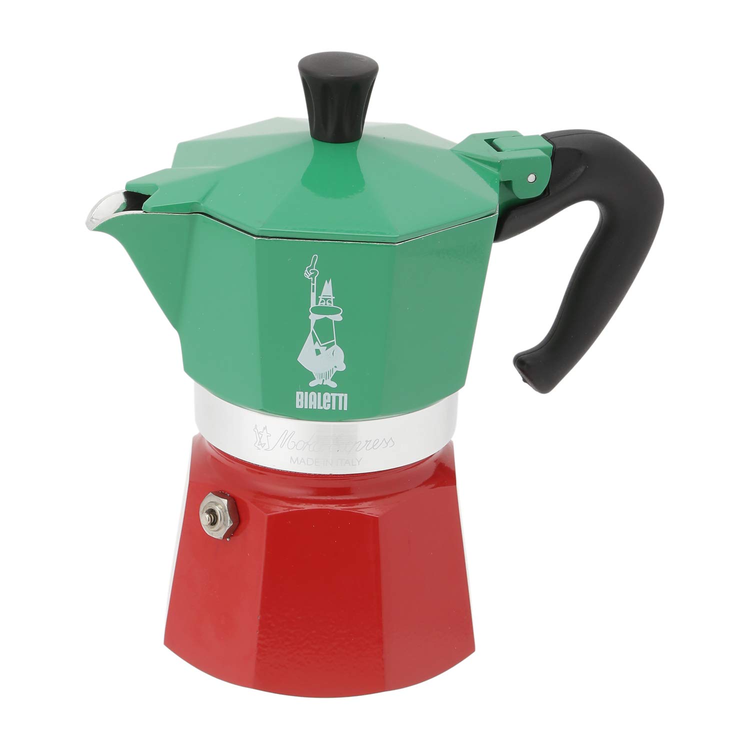 Bialetti Espresso Maker Direct Fire Mocha Express 3 Cup Coffee Macchinetta Italy 0005322
Bialetti Espresso Maker Direct Fire Mocha Express 3 Cup Coffee Macchinetta Italy 0005322