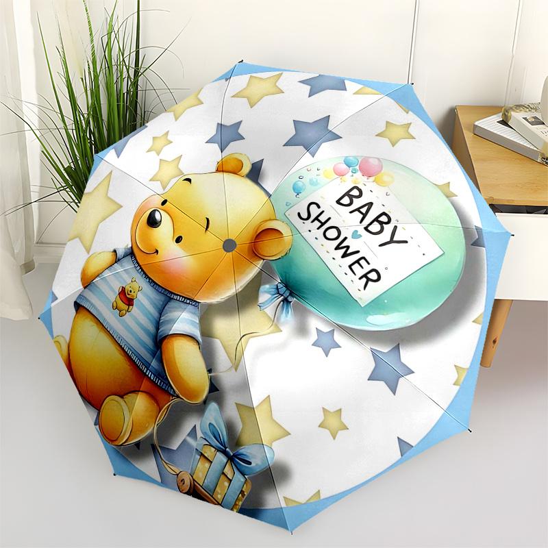 Winnie and friends Themed Travel Umbrella-8 Ribs Automatic Opening and Closing, Portable Folding Design, Compact and Stylish Umbrella
Winnie and friends Themed Travel Umbrella-8 Ribs Automatic Opening and Closing, Portable Folding Design, Compact and Stylish Umbrella