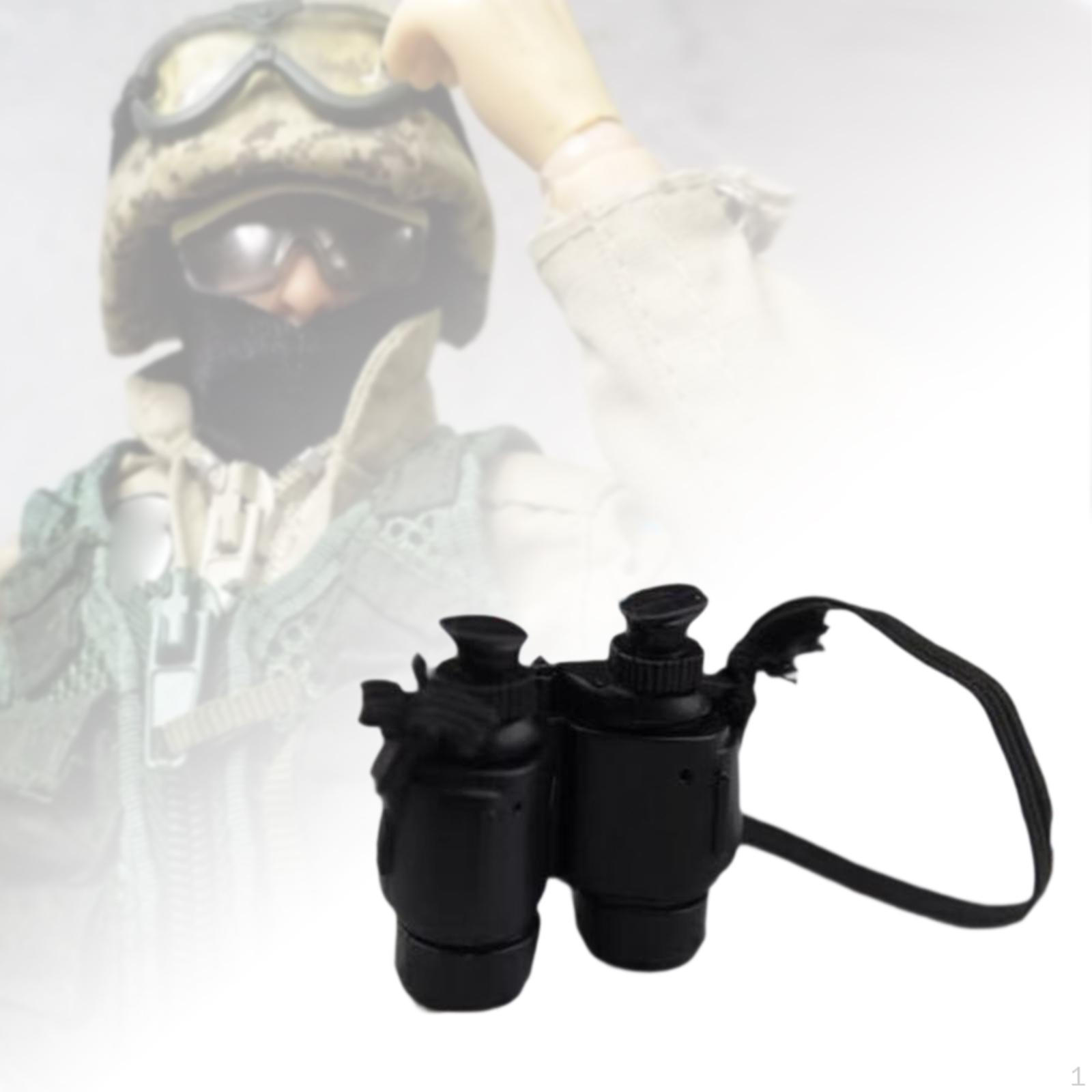 1:6 Scale Binoculars Telescope Model Miniature Photo Props Lightweight Cosplay Decor for 12 Male
1:6 Scale Binoculars Telescope Model Miniature Photo Props Lightweight Cosplay Decor for 12 Male
