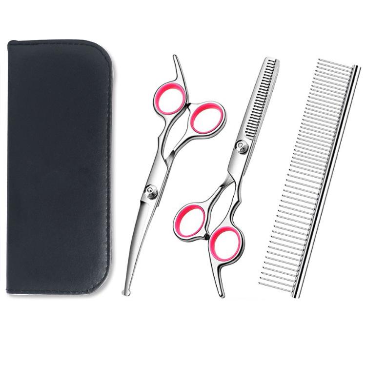 6.5 Inch Baby Cut Round Head Scissors Safety Head Novice Curved Cut Warped Cut Tooth Cut Thin Cut Set Pet Row Comb
6.5 Inch Baby Cut Round Head Scissors Safety Head Novice Curved Cut Warped Cut Tooth Cut Thin Cut Set Pet Row Comb