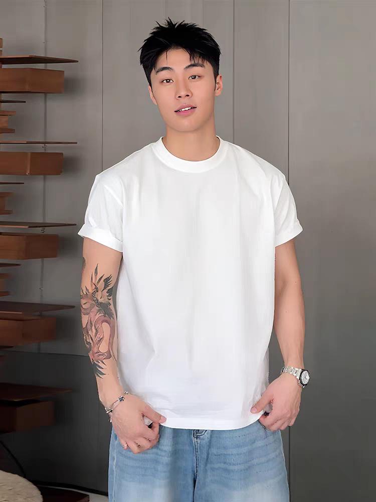 Men s Pure Cotton Round Neck Short Sleeve Loose Fit Sport Casual T-shirt - Youth Fashion 2026 XL
Men s Pure Cotton Round Neck Short Sleeve Loose Fit Sport Casual T-shirt - Youth Fashion 2026 XL