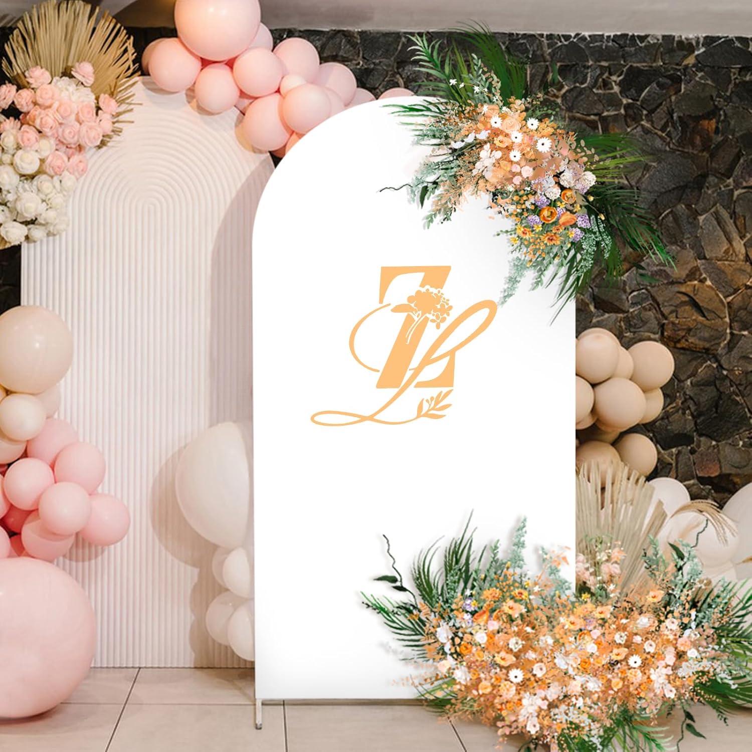 Wedding Arch Cover 2-Sided Round Top Spandex Arch Backdrop Cover Fitted Fabric for Birthday Party Wedding Arch Stand Decoration 4FT (50x120cm)
Wedding Arch Cover 2-Sided Round Top Spandex Arch Backdrop Cover Fitted Fabric for Birthday Party Wedding Arch Stand Decoration 4FT (50x120cm)