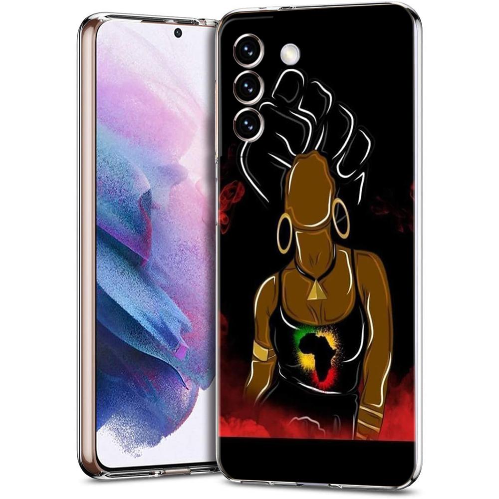 Fashion Black Girl Phone Case for Samsung Galaxy S23 S20 FE S22 S21 Ultra M21 M22 M32 S10 S10E S9 S8 Plus 5G Transparent Shell Samsung S23
Fashion Black Girl Phone Case for Samsung Galaxy S23 S20 FE S22 S21 Ultra M21 M22 M32 S10 S10E S9 S8 Plus 5G Transparent Shell Samsung S23
