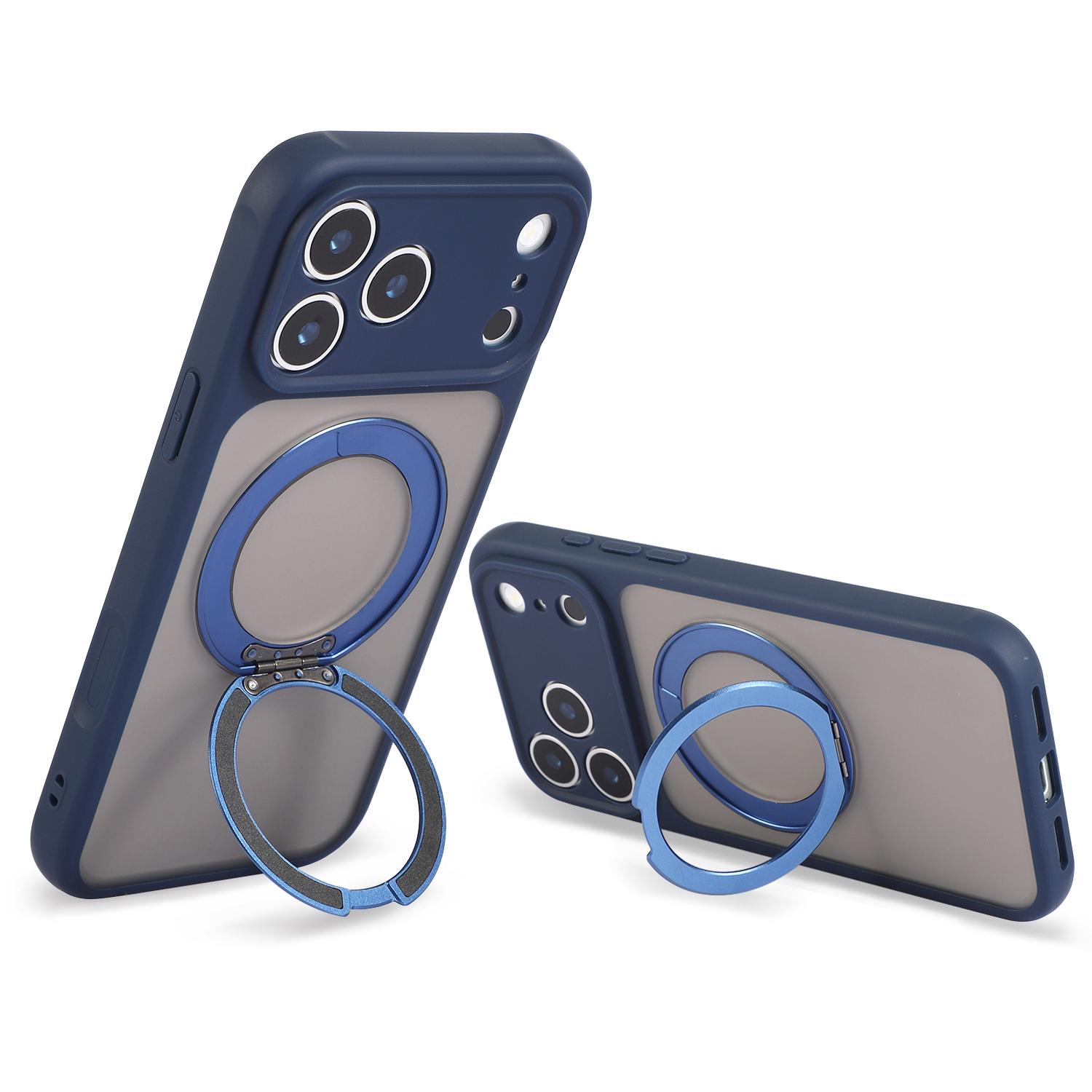 For iPhone 17 Pro Max Case Compatible with MagSafe Rotating Kickstand TPU + PC Skin Touch Phone Cover
For iPhone 17 Pro Max Case Compatible with MagSafe Rotating Kickstand TPU + PC Skin Touch Phone Cover