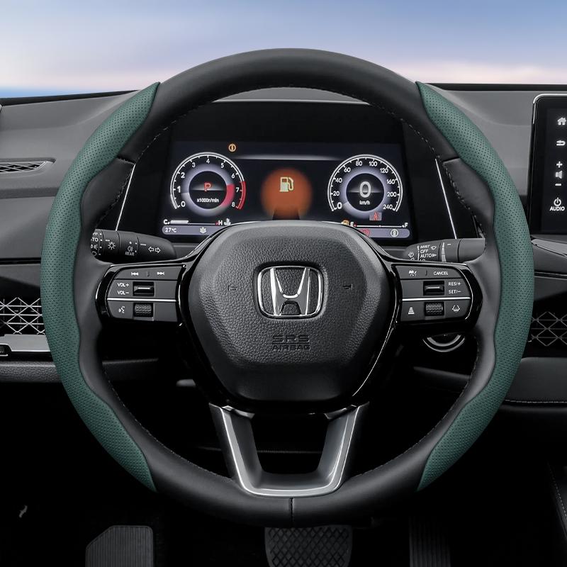 Suitable for Honda s Breathable Holes Leather Steering Wheel Cover Segmented Quick Release Design Non-Slip and Durable Civic Fit 8Th Gen 8 City Accord
Suitable for Honda s Breathable Holes Leather Steering Wheel Cover Segmented Quick Release Design Non-Slip and Durable Civic Fit 8Th Gen 8 City Accord