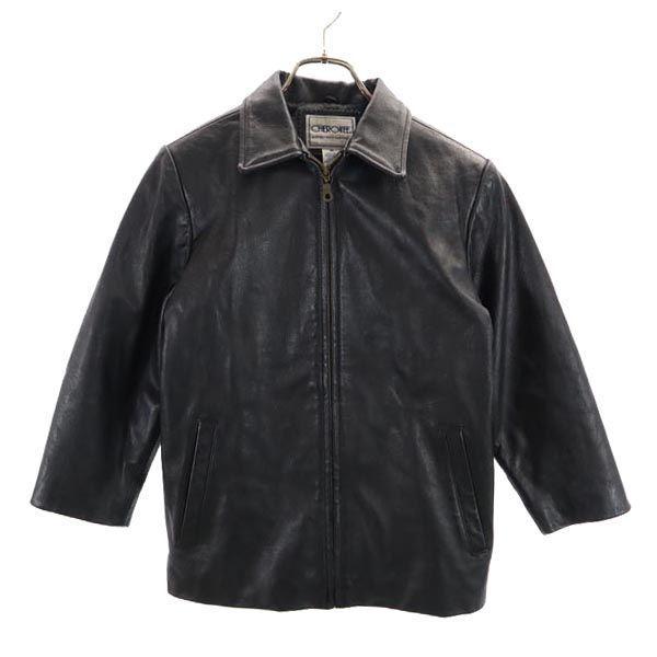 RRL Cotton filling leather jacket M black Genuine Leather Women Used
RRL Cotton filling leather jacket M black Genuine Leather Women Used