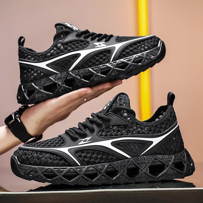 Men s shoes summer breathable hollow mesh shoes men s sports shoes versatile daily comfortable casual running trendy shoes 44
Men s shoes summer breathable hollow mesh shoes men s sports shoes versatile daily comfortable casual running trendy shoes 44