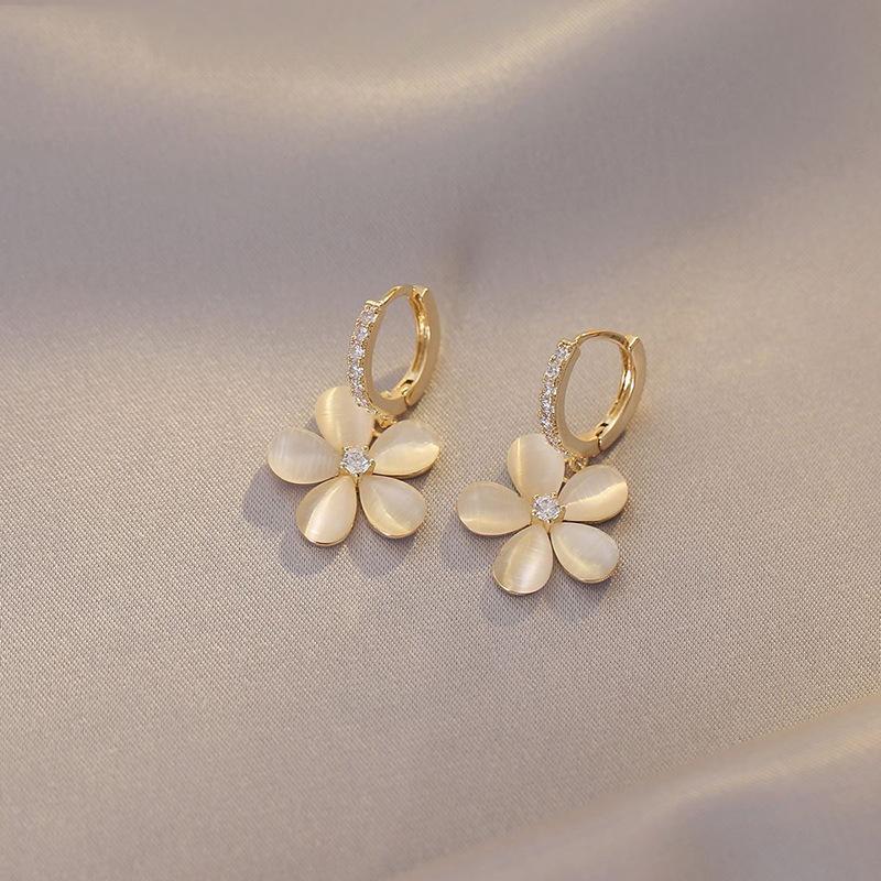 Korean Romantic Cherry Blossoms Flower Tassel Earring For Women Sweet Pink Tulip Opal Pearl Zircon Earring Trend Wedding Jewelry
Korean Romantic Cherry Blossoms Flower Tassel Earring For Women Sweet Pink Tulip Opal Pearl Zircon Earring Trend Wedding Jewelry