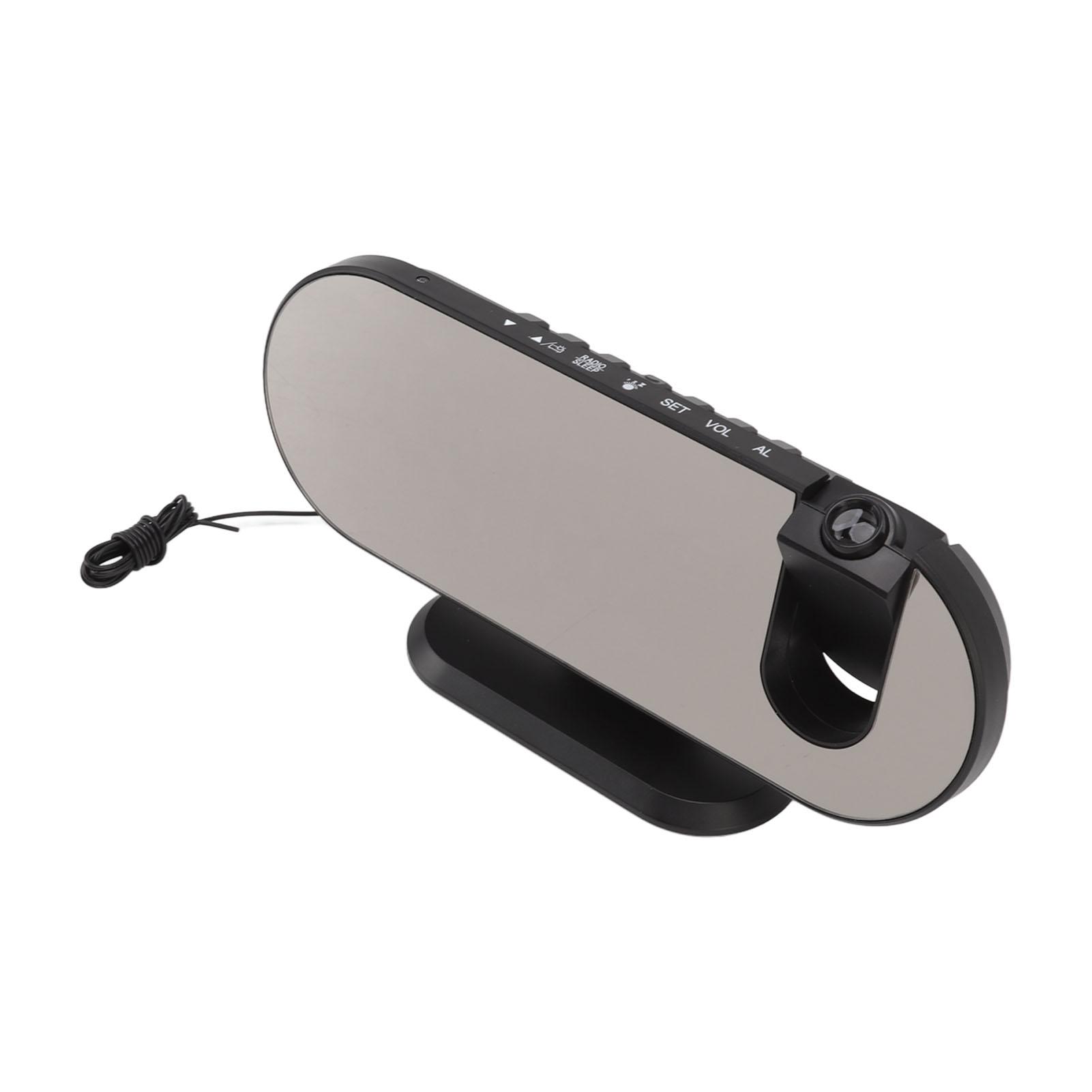 Projection Alarm Clock USB Powered Mirror Display Design High Brightness LED Light Source Ceiling Digital Alarm Clock
Projection Alarm Clock USB Powered Mirror Display Design High Brightness LED Light Source Ceiling Digital Alarm Clock