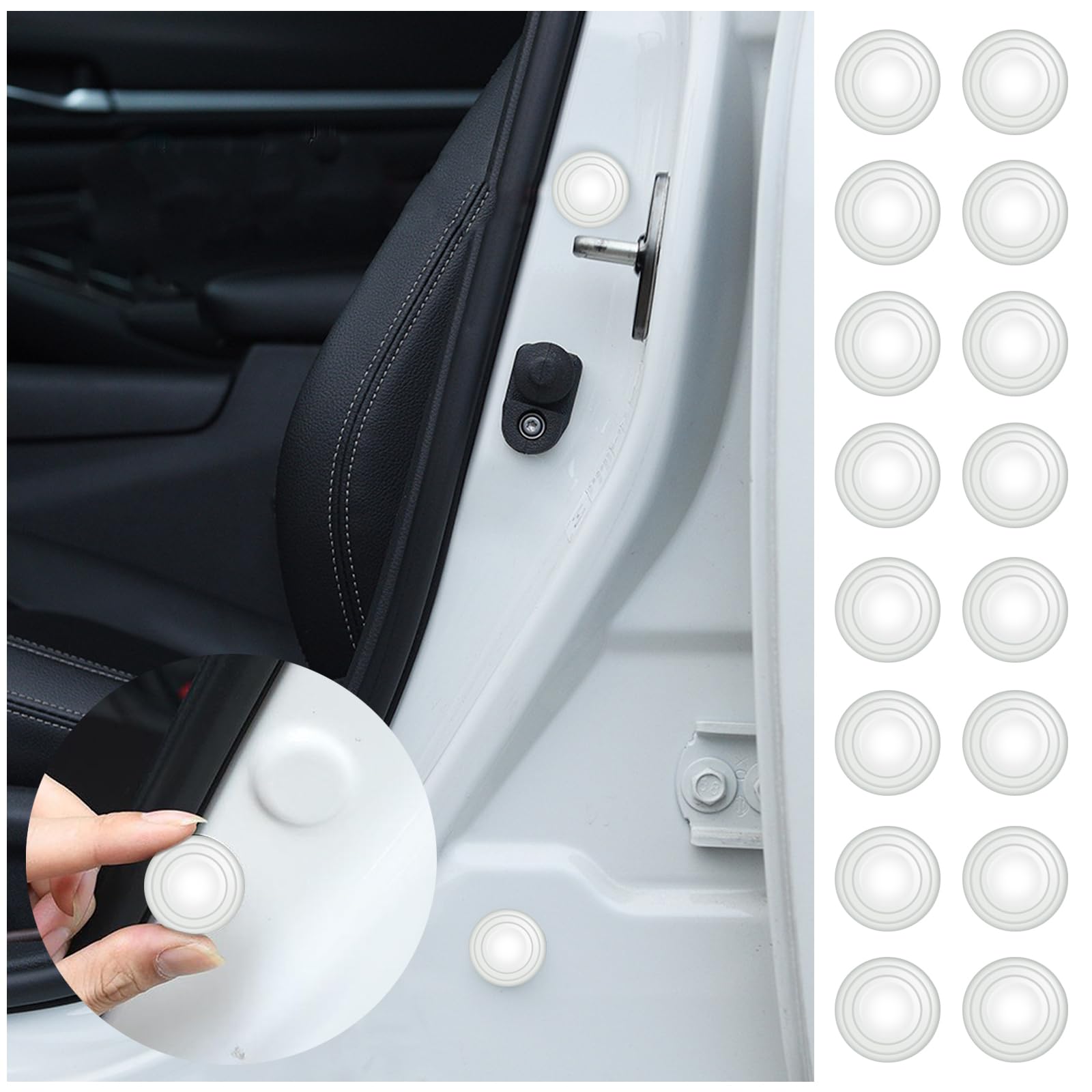 Daihatsu Tanto Custom LA600S/LA610S Series/Daihatsu Thor/Daihatsu Move Canvas/Daihatsu Wake Car Door Shock Protect Cushion білий
Daihatsu Tanto Custom LA600S/LA610S Series/Daihatsu Thor/Daihatsu Move Canvas/Daihatsu Wake Car Door Shock Protect Cushion білий