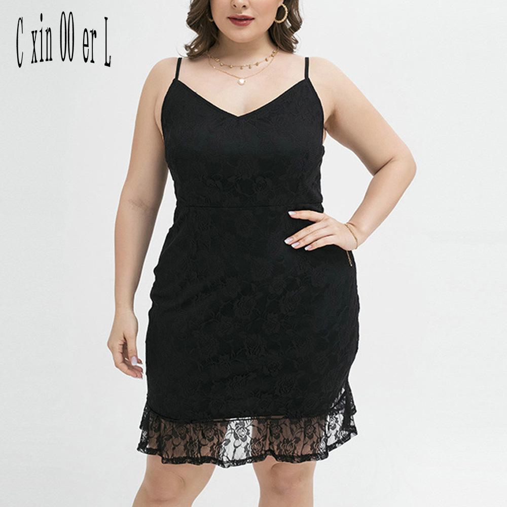 Плюс размер Xl-4xl, летнее женское свободное платье с открытой спиной, кружевной сарафан до колена, платье-бретелька на бретельках, женская одежда больших размеров
Плюс размер Xl-4xl, летнее женское свободное платье с открытой спиной, кружевной сарафан до колена, платье-бретелька на бретельках, женская одежда больших размеров