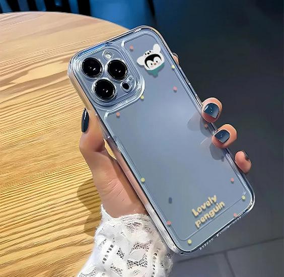 Blue Polka Dot Penguin Shell for Apple 17 Pro Max - Drop-Proof & Transparent 17 Pro Max
Blue Polka Dot Penguin Shell for Apple 17 Pro Max - Drop-Proof & Transparent 17 Pro Max