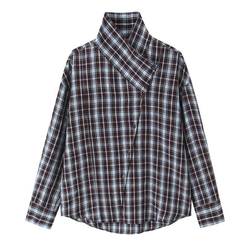 Women s Wholesale Style Spring New Arrival College Style Versatile Loose Plaid Double-breasted Long-sleeved Shirt S коричневый
Women s Wholesale Style Spring New Arrival College Style Versatile Loose Plaid Double-breasted Long-sleeved Shirt S коричневый