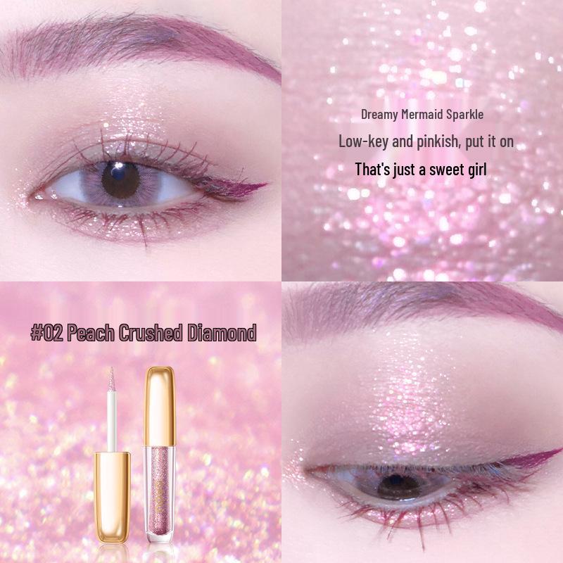 NOVO5460 Pearlescent Crystal Shimmer Eyeshadow - Waterproof, Glittery, Compact, Portable, Single Aegyo Sal Eyeshadow
NOVO5460 Pearlescent Crystal Shimmer Eyeshadow - Waterproof, Glittery, Compact, Portable, Single Aegyo Sal Eyeshadow