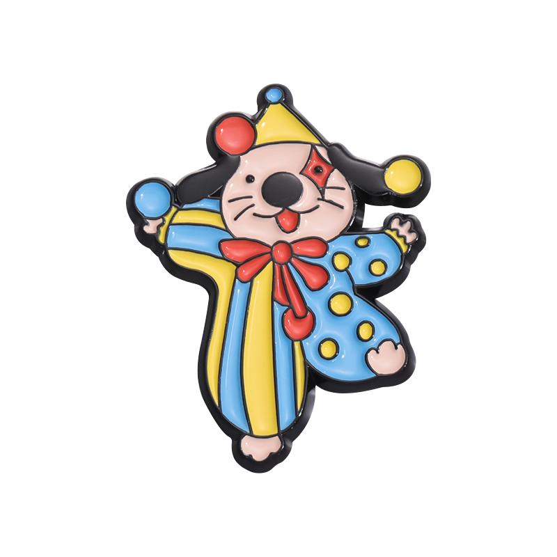Animal Circus Enamel Pins Custom Funny Clown Goat Frog Cat Dog Brooches Lapel Badges Cartoon Animal Jewelry Gift for Friends
Animal Circus Enamel Pins Custom Funny Clown Goat Frog Cat Dog Brooches Lapel Badges Cartoon Animal Jewelry Gift for Friends