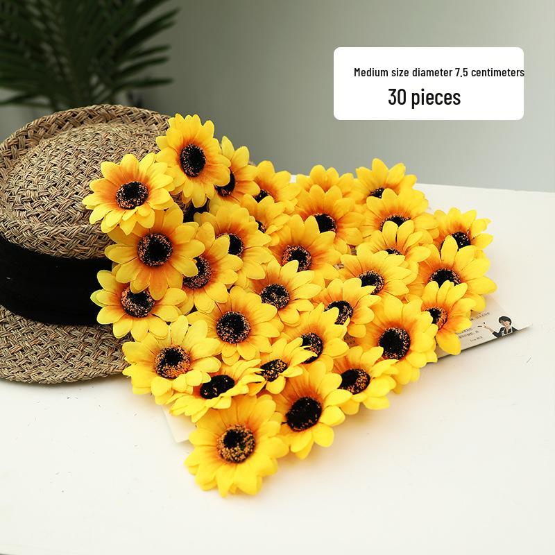 DIY Silk Sunflower Artificial Flower Pack for Wedding Decoration
DIY Silk Sunflower Artificial Flower Pack for Wedding Decoration