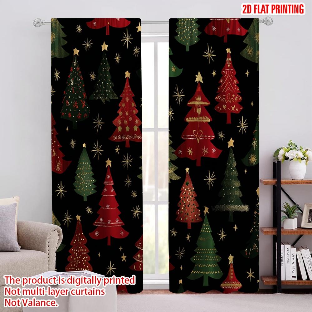 2pcs,2D plane printing Creative Curtains Christmas Trees Snowflakes Ornaments_c (3) Polyester Easy Install (without rod) Holiday 52.50 × 116.00 cm 2 pcs
2pcs,2D plane printing Creative Curtains Christmas Trees Snowflakes Ornaments_c (3) Polyester Easy Install (without rod) Holiday 52.50 × 116.00 cm 2 pcs