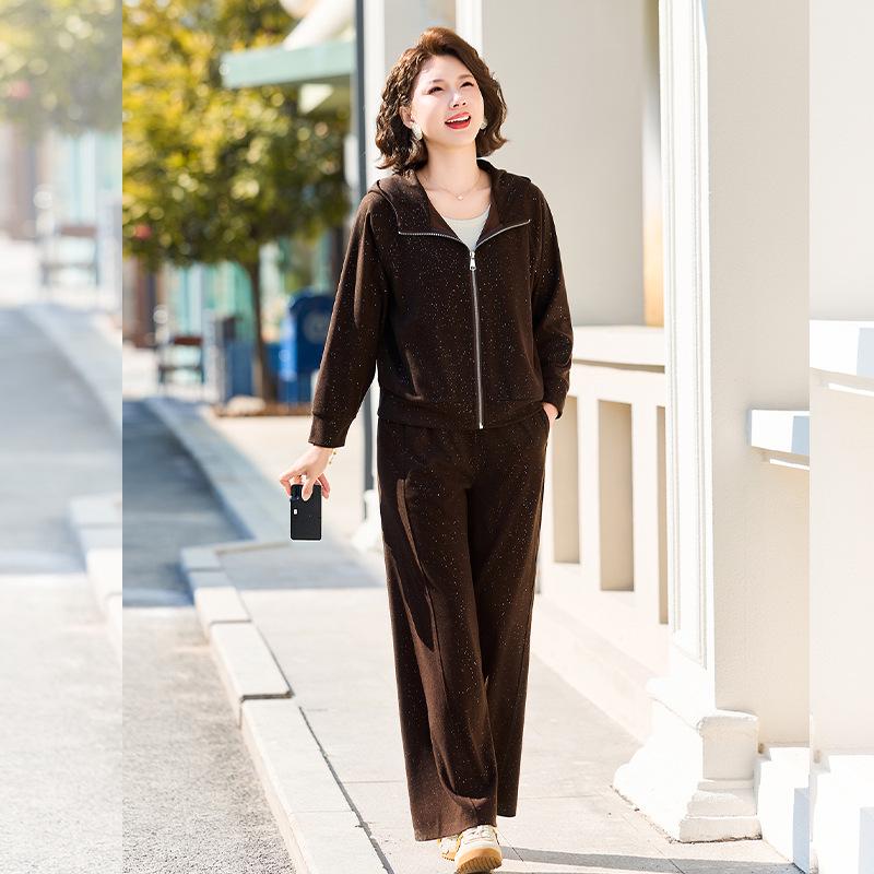 Elegant Spring 2026 Two-Piece Casual Cardigan Set for Middle-Aged Women 5XL (150-160 jin)
Elegant Spring 2026 Two-Piece Casual Cardigan Set for Middle-Aged Women 5XL (150-160 jin)