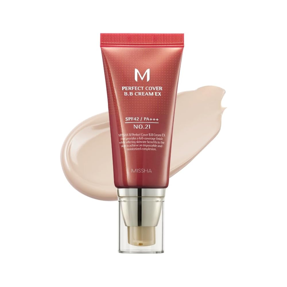 Missha BB Cream EX No.21 Light Beige 50g SPF42 PA++ Skin Care Makeup
Missha BB Cream EX No.21 Light Beige 50g SPF42 PA++ Skin Care Makeup