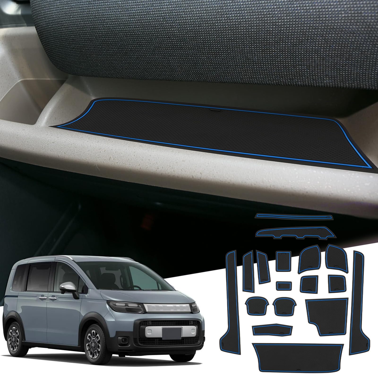 WEIPIN 2025 Honda Freed 3-го поколения GT эксклюзивный резиновый коврик для салона резиновый коврик для предотвращения пятен дверной карман Freed GT карманный коврик прочный шумопоглощающий синий
WEIPIN 2025 Honda Freed 3-го поколения GT эксклюзивный резиновый коврик для салона резиновый коврик для предотвращения пятен дверной карман Freed GT карманный коврик прочный шумопоглощающий синий